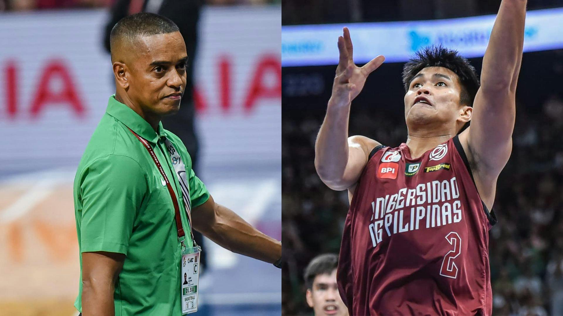 UAAP gives stern warnings to DLSU coach Topex Robinson, UP’s Reyland Torres